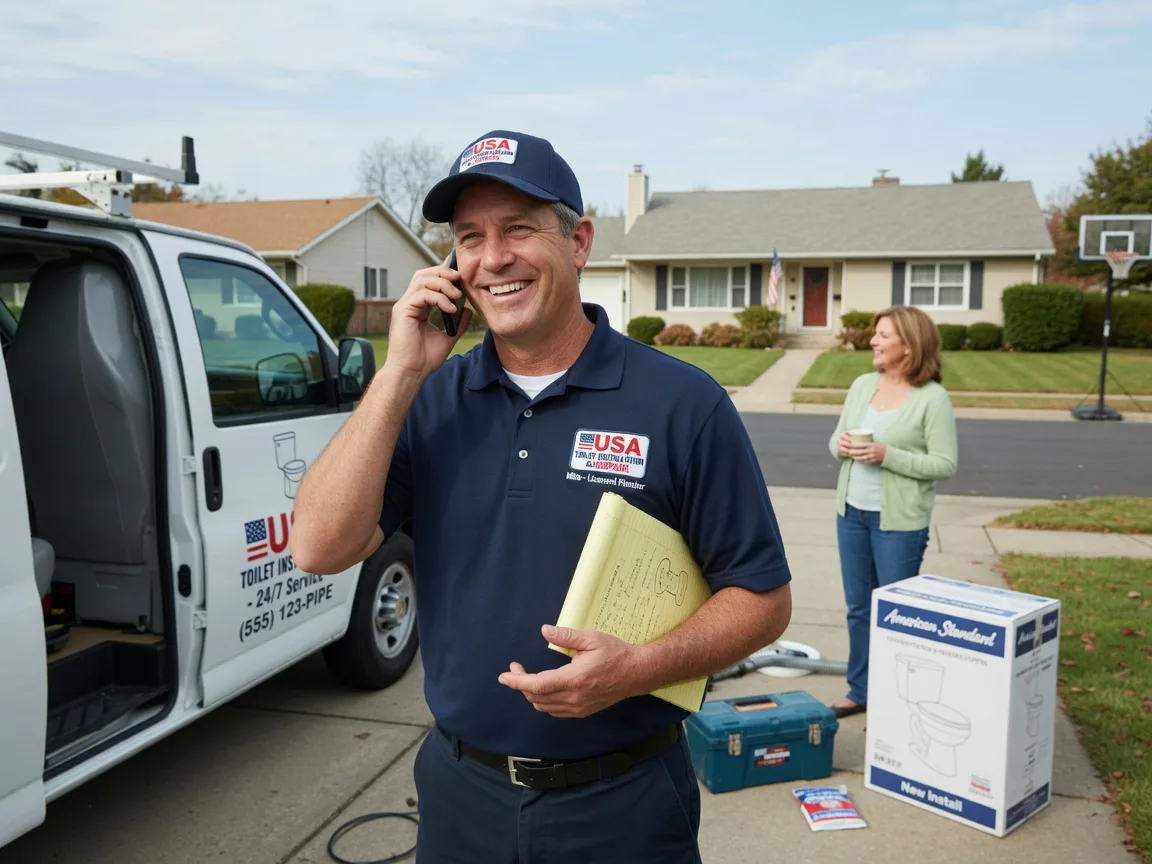 Toilet Installation Hennepin, OK FAQs